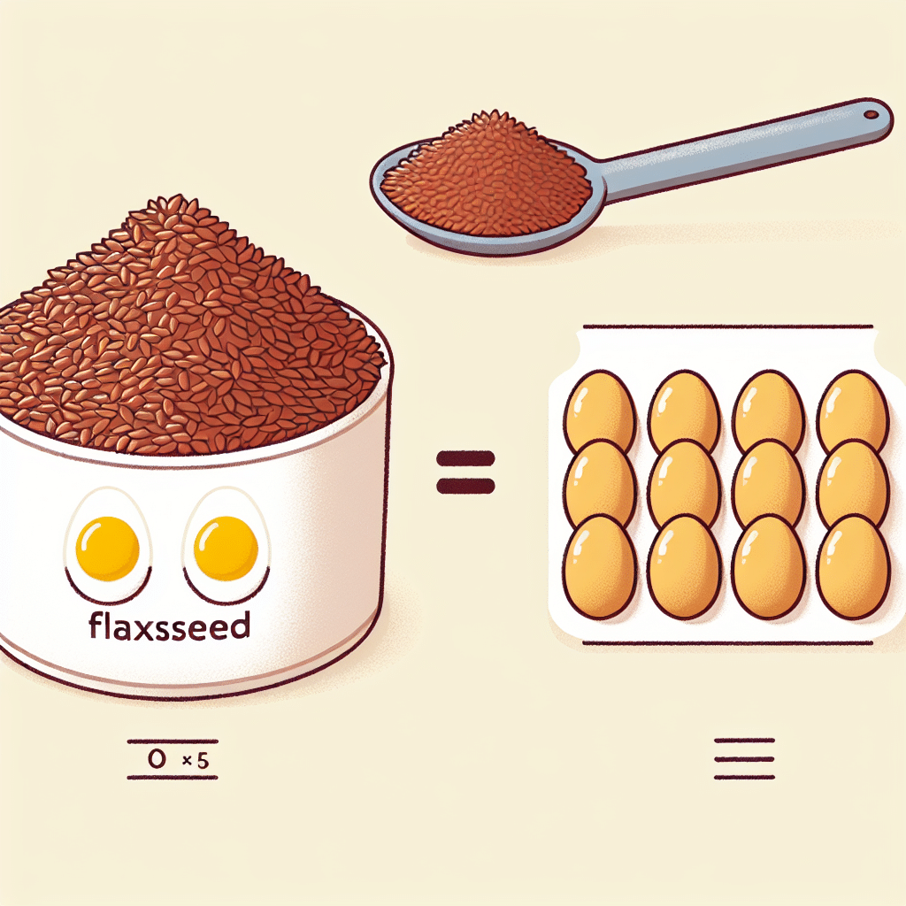 How Many Eggs Is One Tablespoon Of Flaxseed?