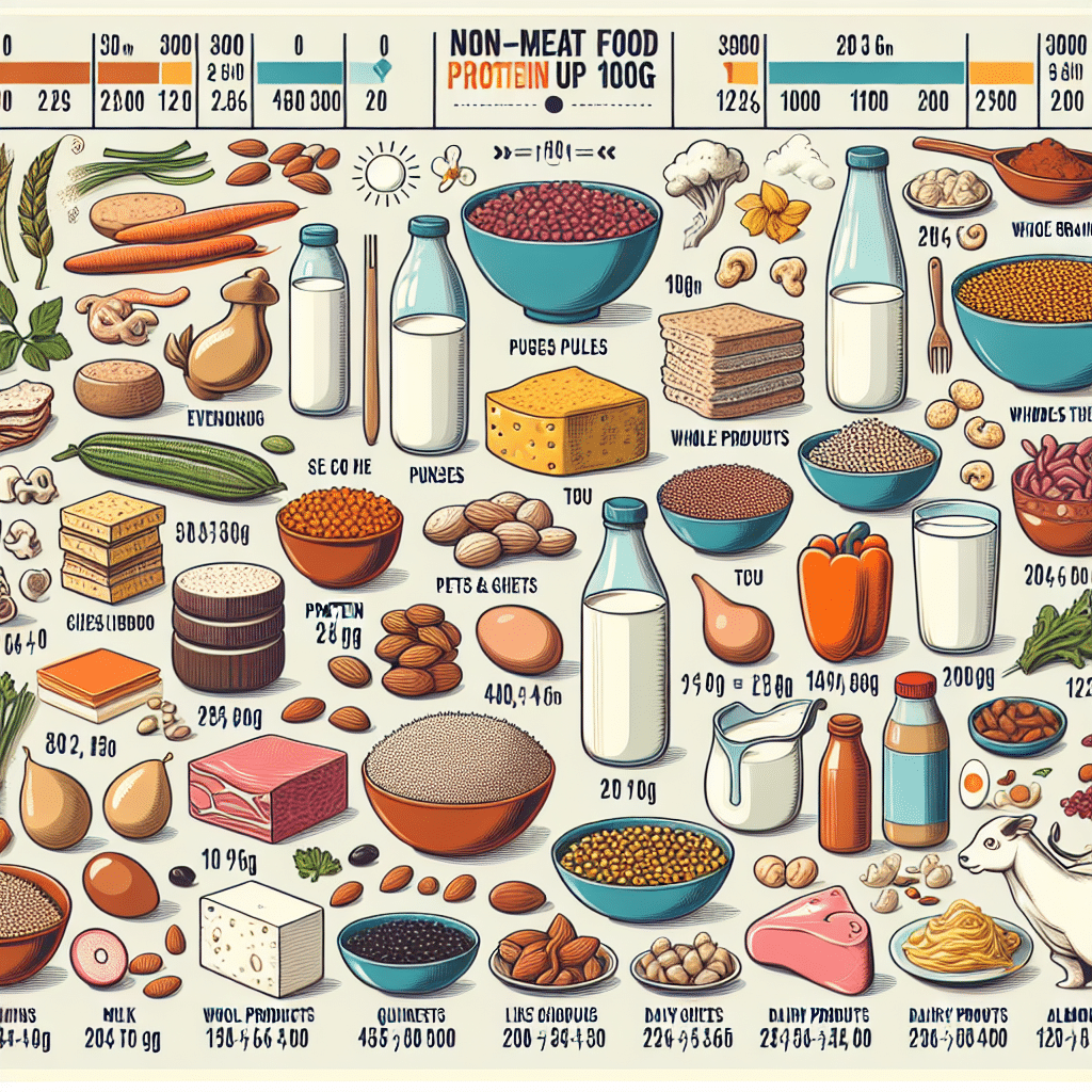 Как получить 100 г белка без мяса? -ETпротеин