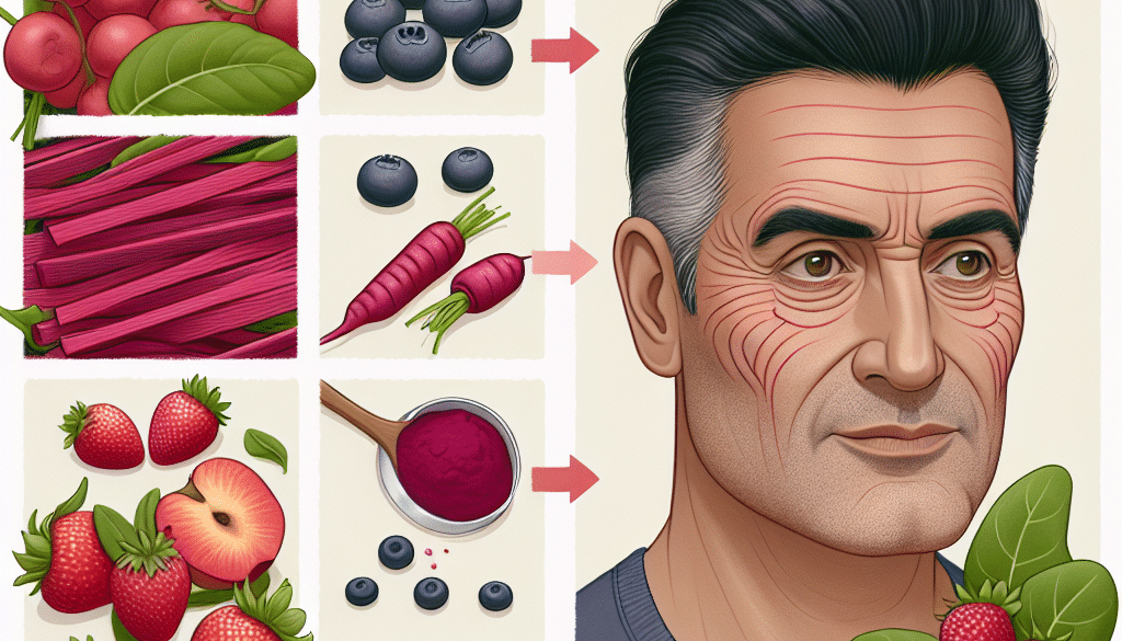 Facial Fine Lines Reduction with Antioxidant-Rich Superfoods