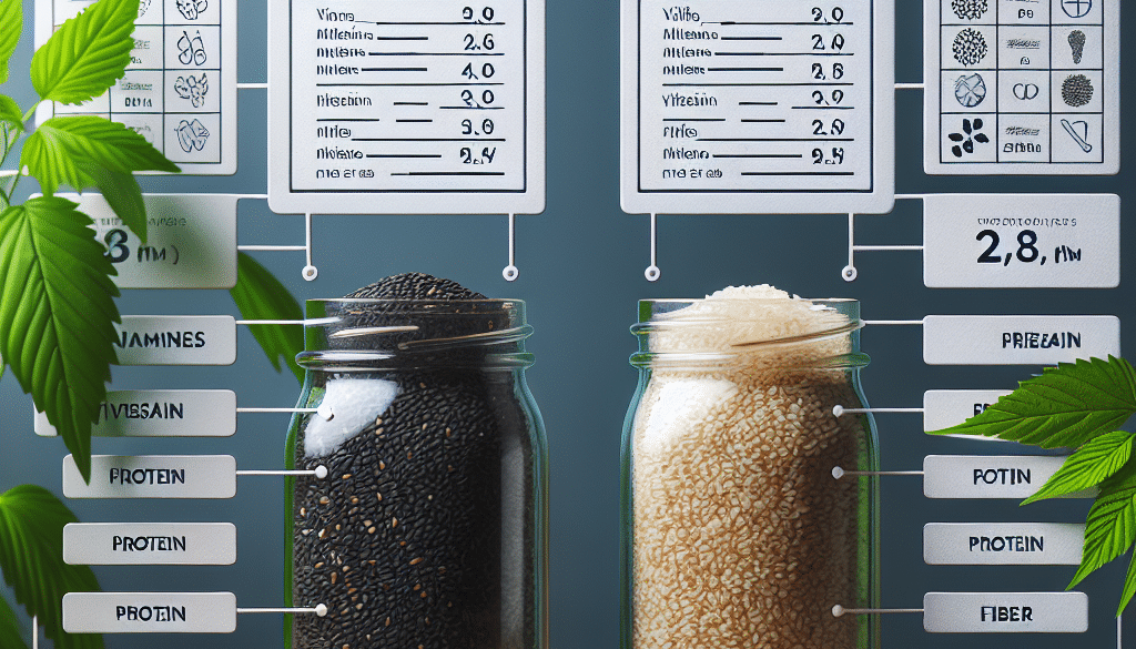 What Is Healthier Black Or White Sesame Seeds?