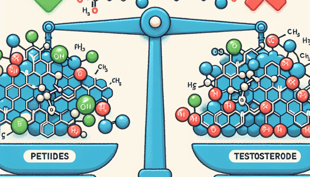 Are Peptides Safer Than Testosterone?