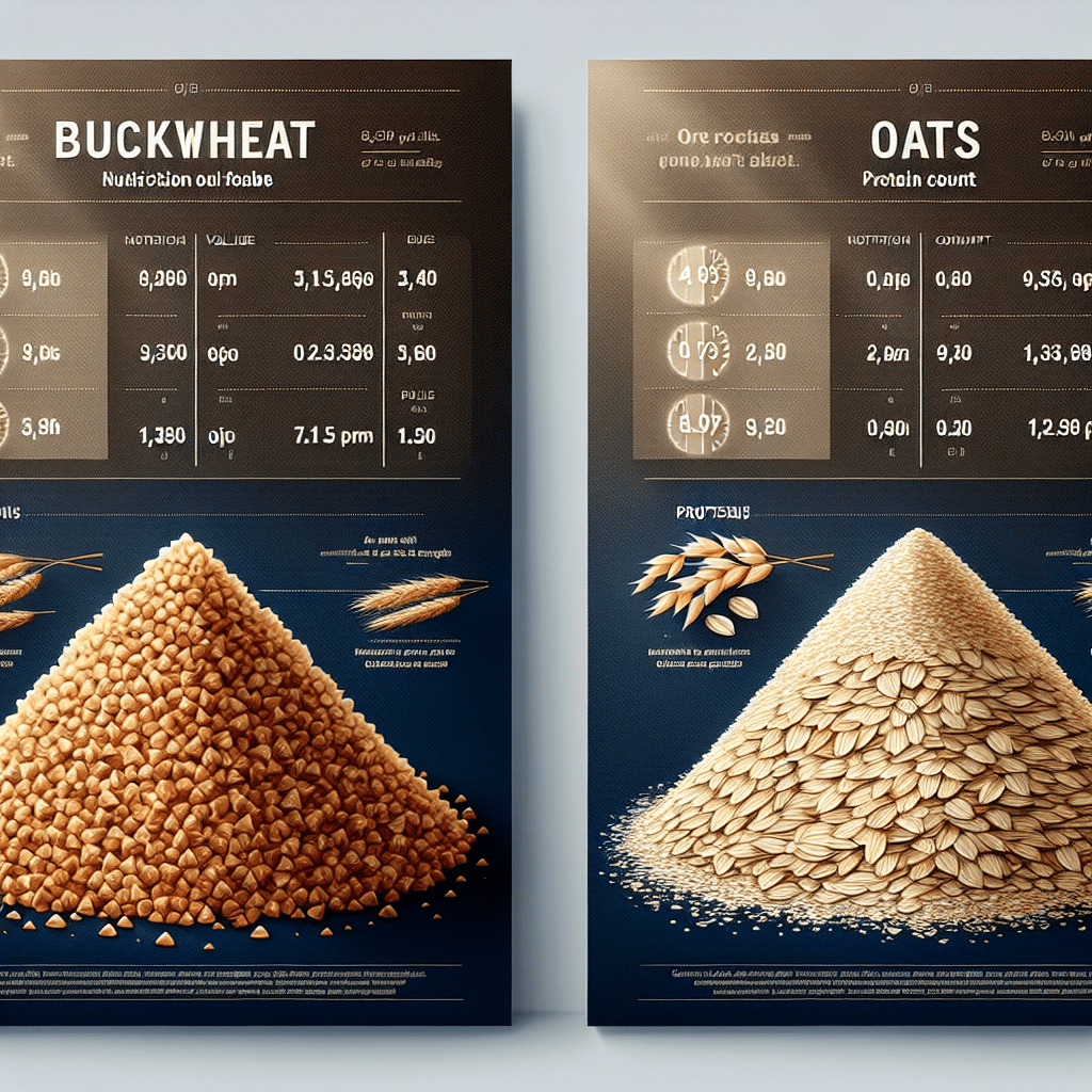 What Has More Protein Buckwheat Or Oats?