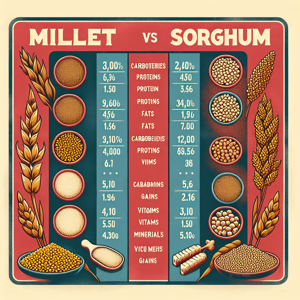 Is Millet Healthier Than Sorghum?