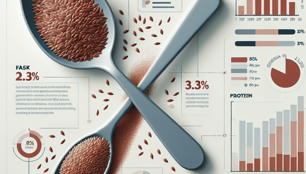 How Much Protein Is In 2 Spoons Of Flaxseed?