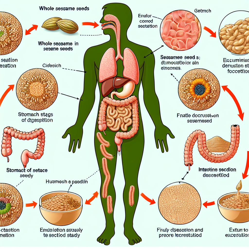 Does Your Body Digest Whole Sesame Seeds?