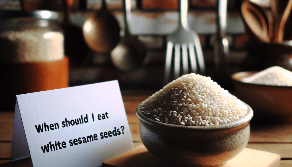 When Should I Eat White Sesame Seeds?