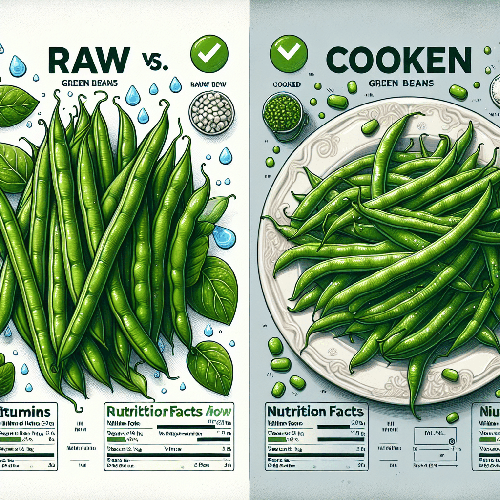 Are Green Beans Healthier Raw Or Cooked?