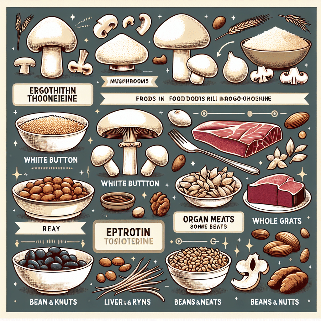 Which foods contain ergothioneine?