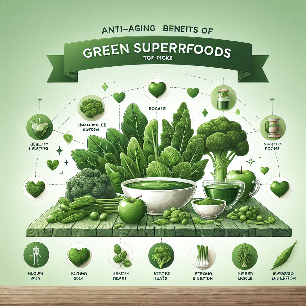 Anti-Aging Benefits of Green Superfoods: Top Picks