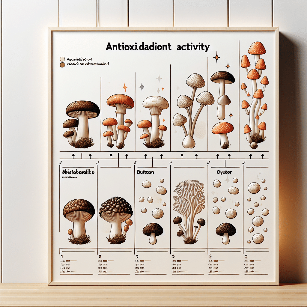 Which mushroom has the most antioxidant activity? -ETprotein