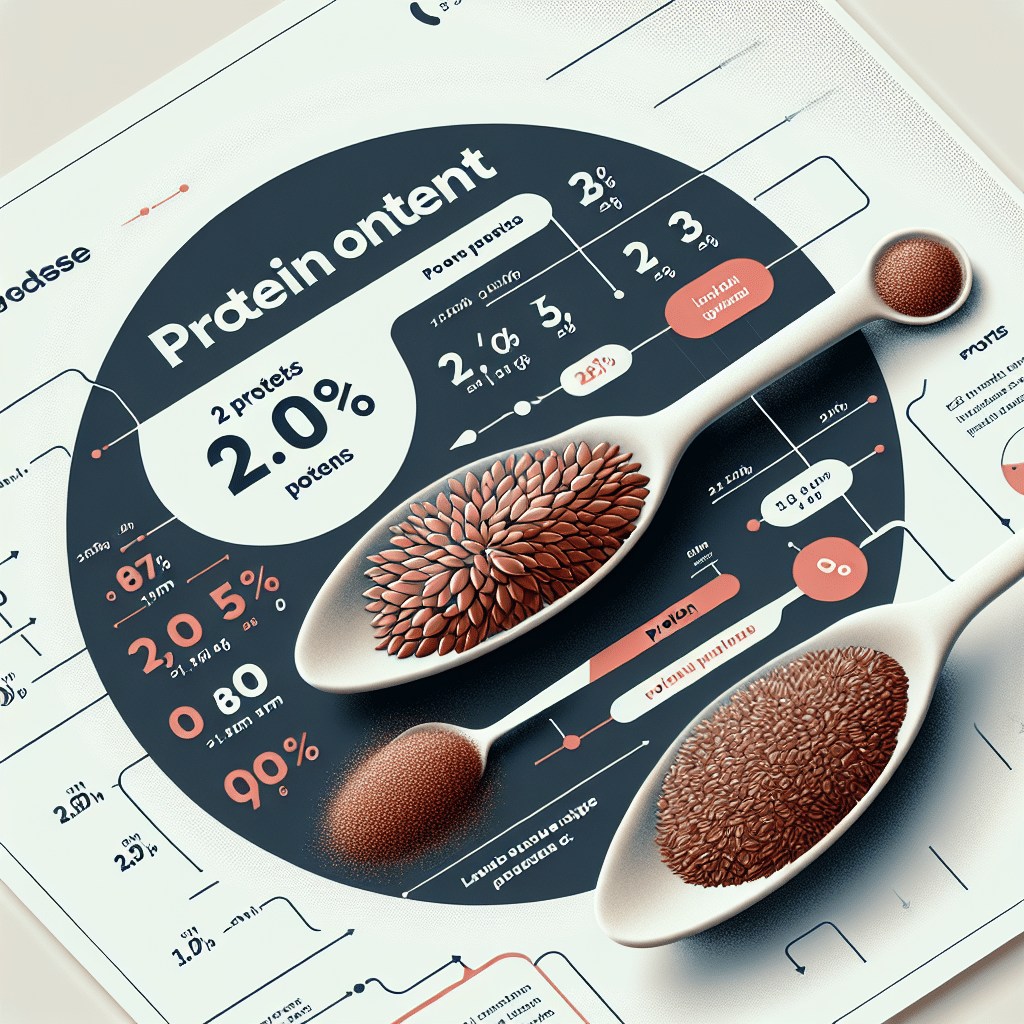 How Much Protein Is In 2 Spoons Of Flaxseed?