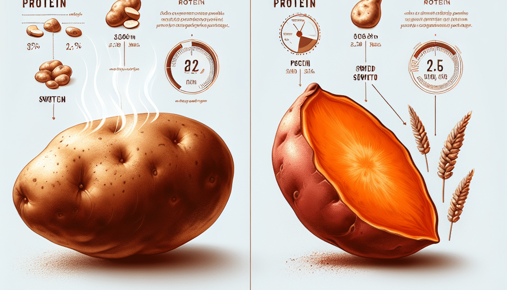 Which Has More Protein Baked Potato Or Sweet Potato?