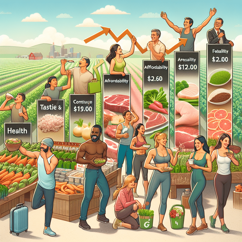 Sustainable Protein Growth Driven by Health, Taste, Affordability