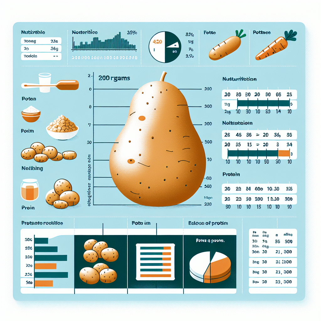 How Much Protein Is In 200G Of Potatoes?