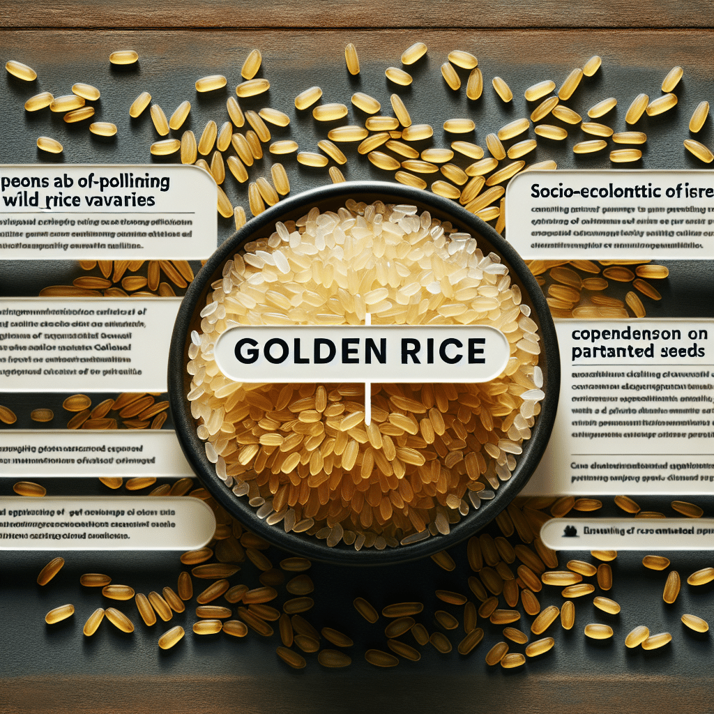 What Are Two Negatives Of Golden Rice?