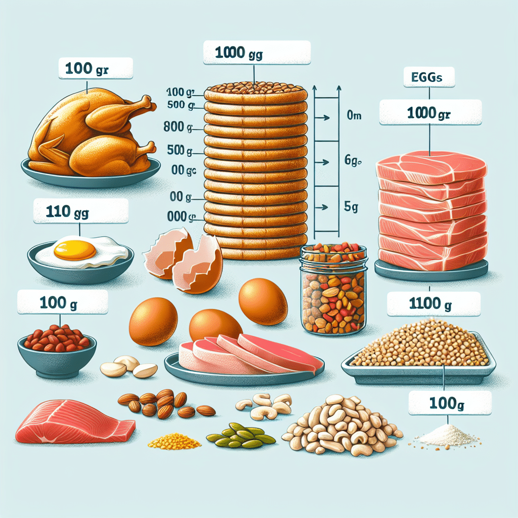 100 г белка — это много? -ETпротеин