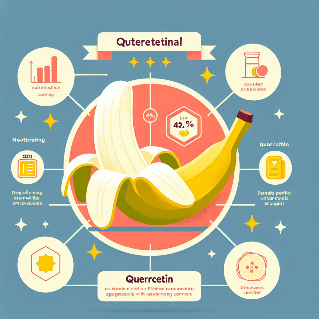 Are bananas high in quercetin?