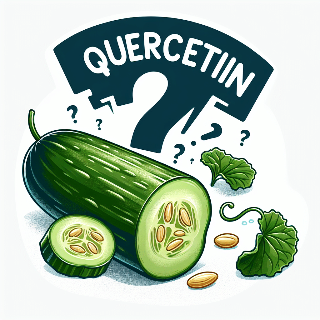 Do cucumbers have quercetin?