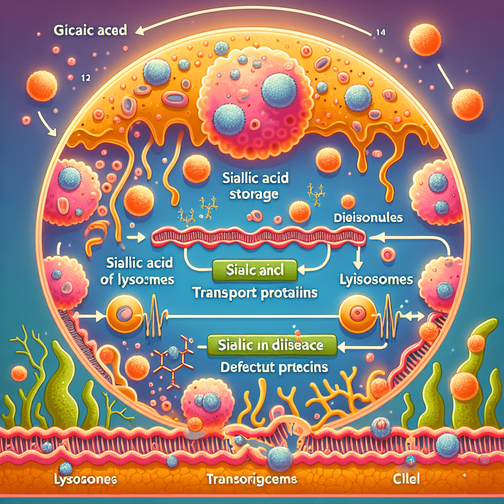 what-is-the-cause-of-sialic-acid-storage-disease-etprotein