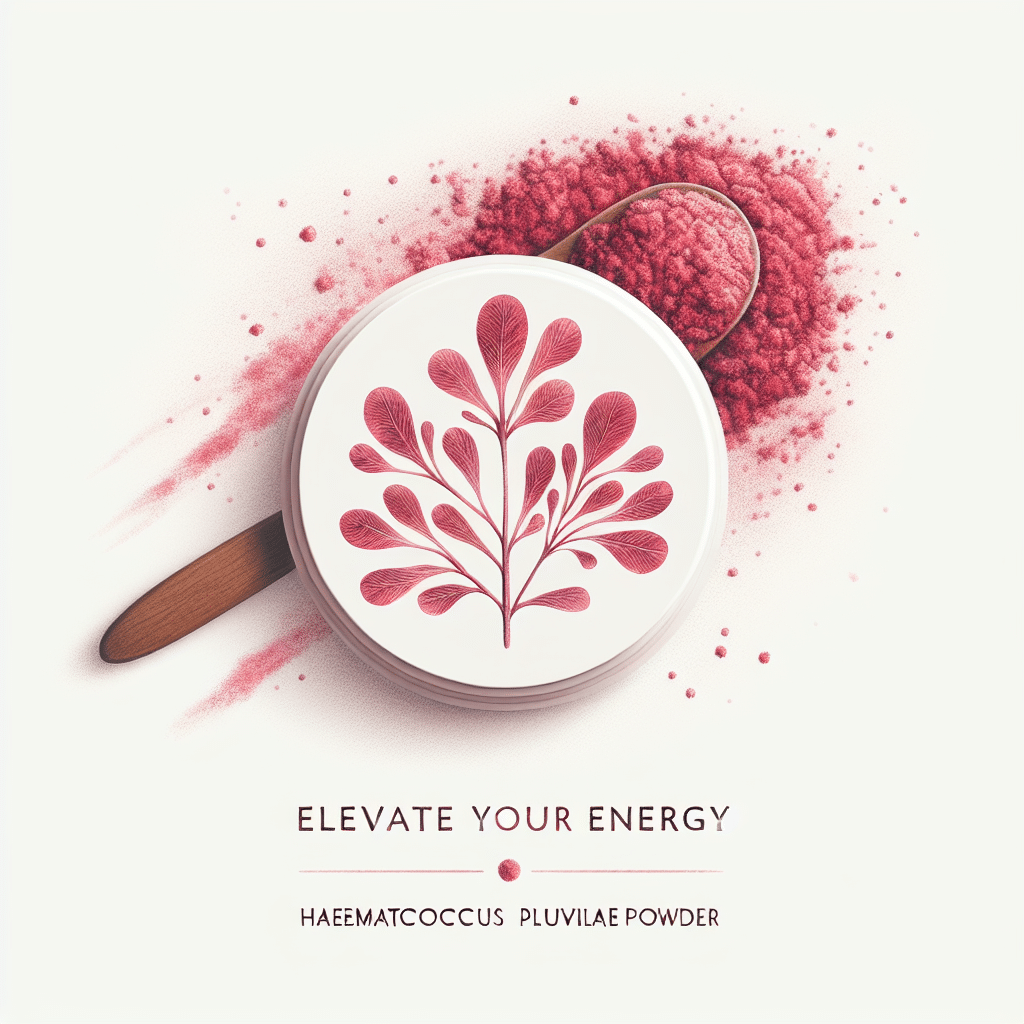 Haematococcus Pluvialis Powder: Elevate Your Energy