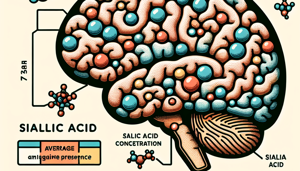 Is there sialic acid in the human brain?