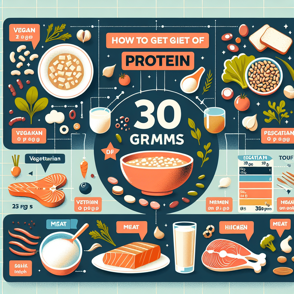 How To Get 30g Protein?