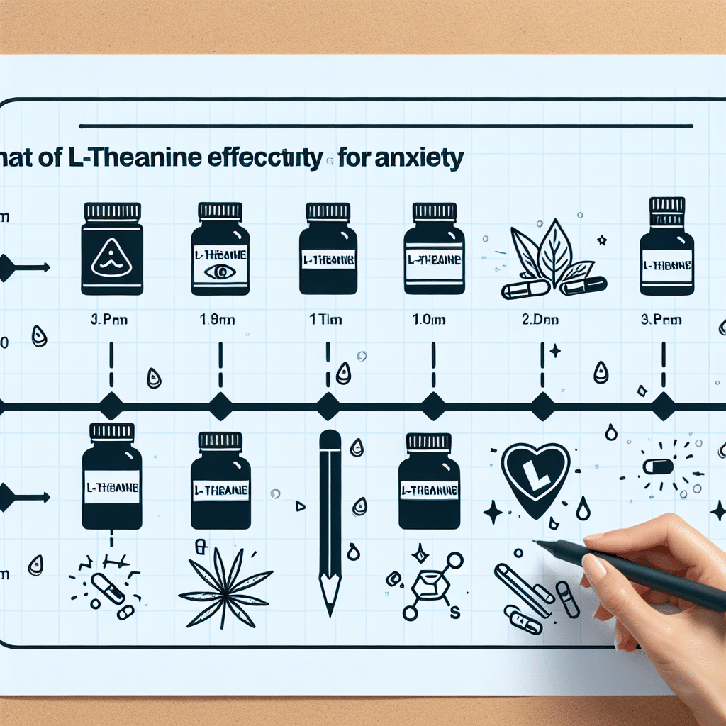 How long does it take for L-theanine to work for anxiety?