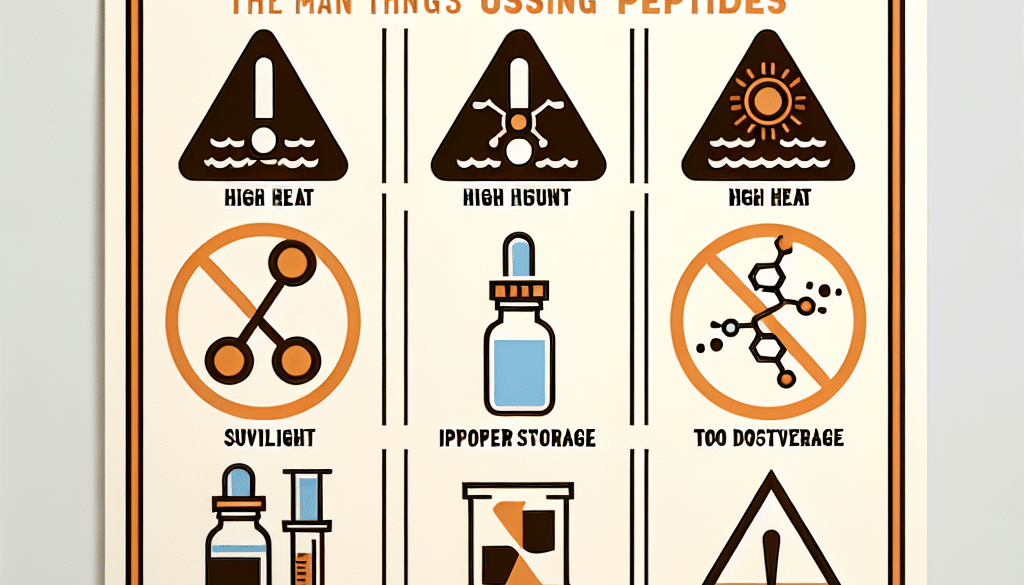 What To Avoid When Using Peptides?