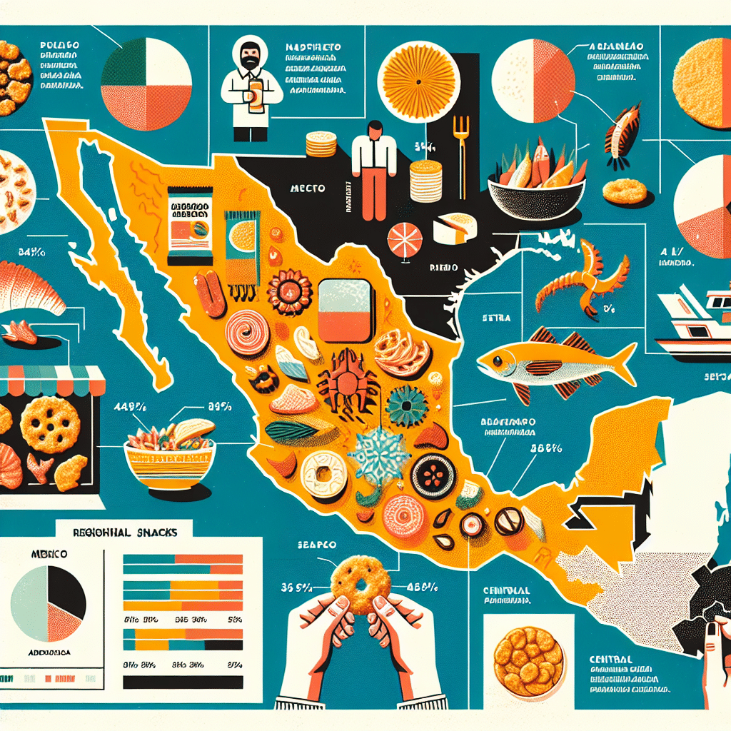 Snack Trends in Mexico: Exploring Regional Flavors and Consumption Patterns