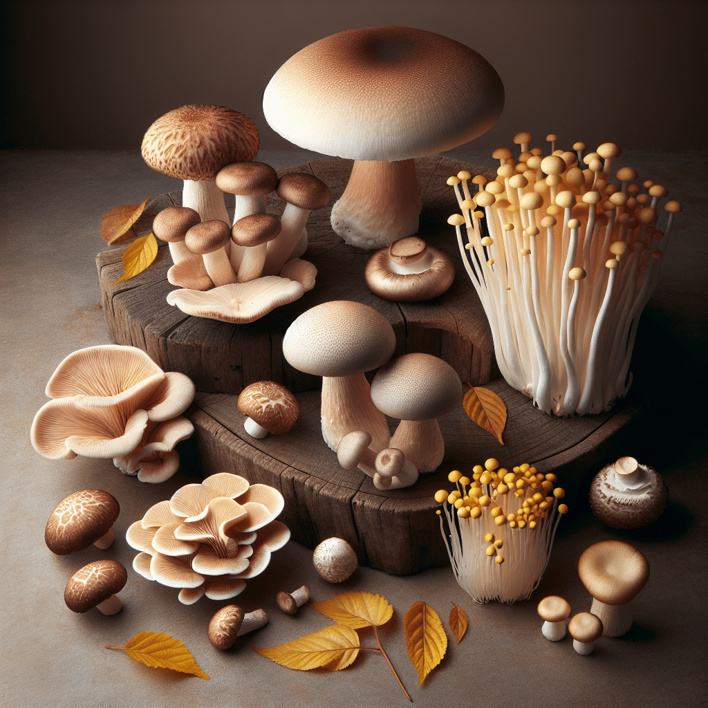 Ergothioneine and Glutathione Mushrooms: Types