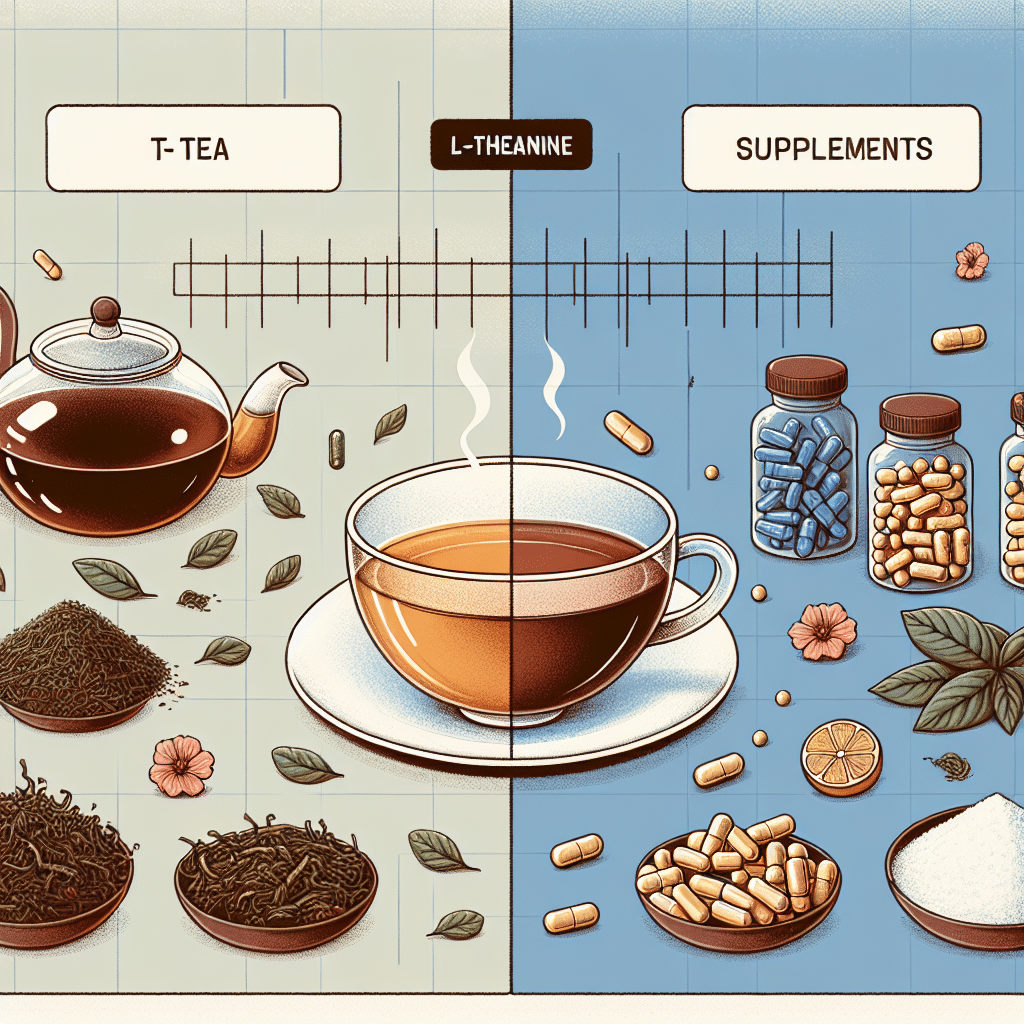 L-Theanine: Tea vs. Supplements