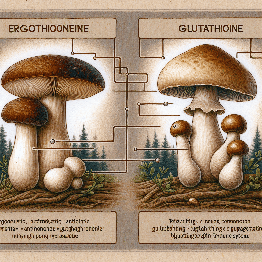 Ergothioneine and Glutathione Mushrooms: Health Benefits