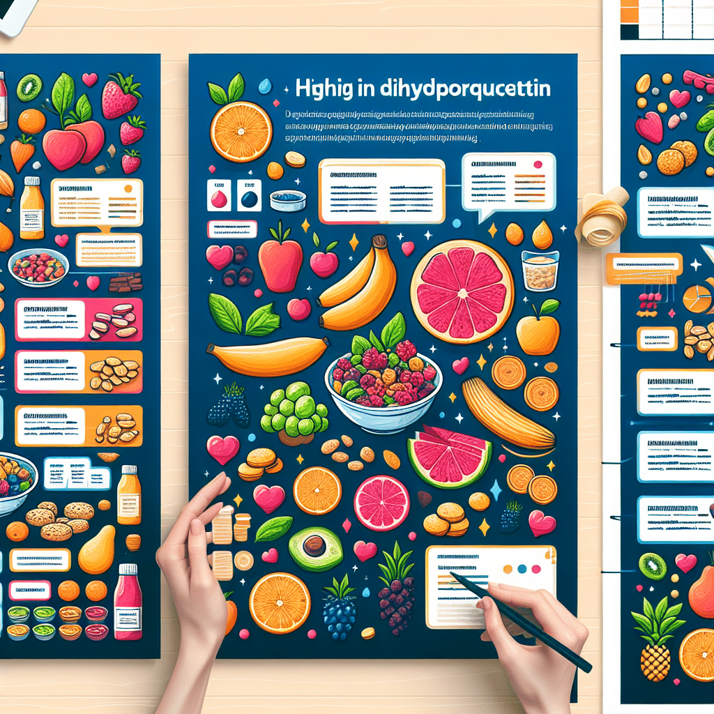 What foods are high in dihydroquercetin?