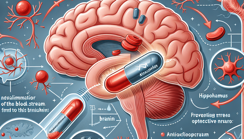 What does astaxanthin do to the brain?