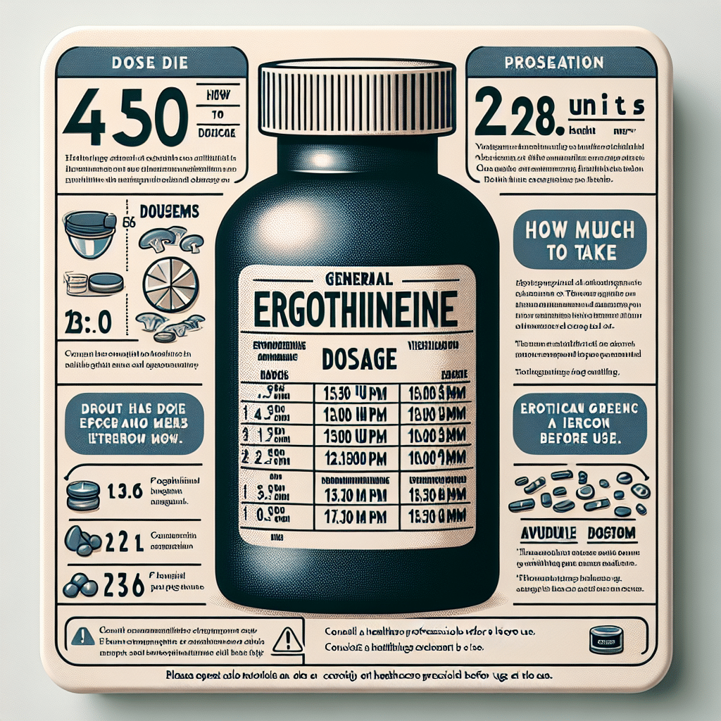 Ergothioneine Dosage: How Much to Take