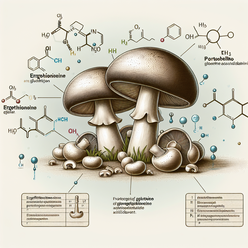 Ergothioneine and Glutathione Portobellos Mushrooms: Explained