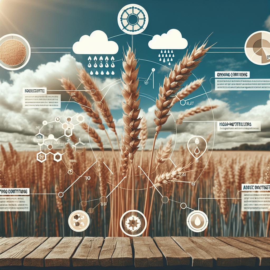 What Causes High Protein In Wheat?