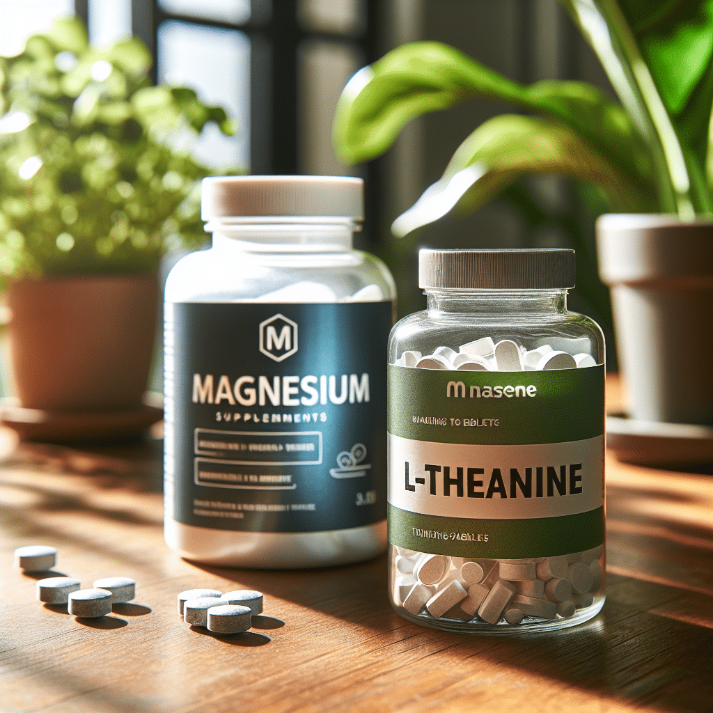 Can I take magnesium and L-theanine?