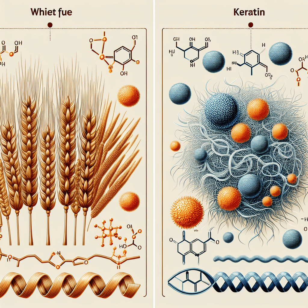 Is Wheat Protein The Same As Keratin?