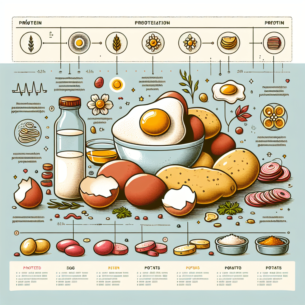 Являются ли яйца и картофель хорошим источником белка? -ETпротеин