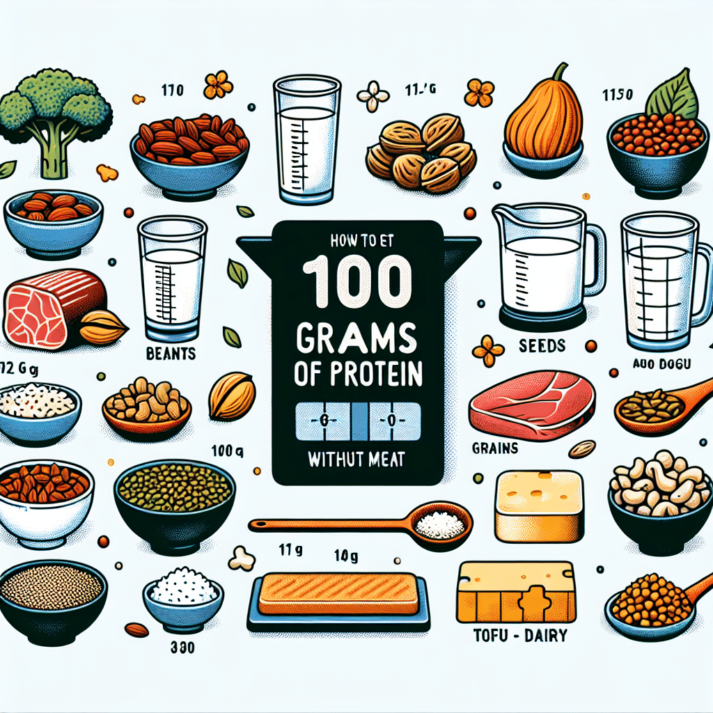 How To Get 100g Protcin Without Meat?