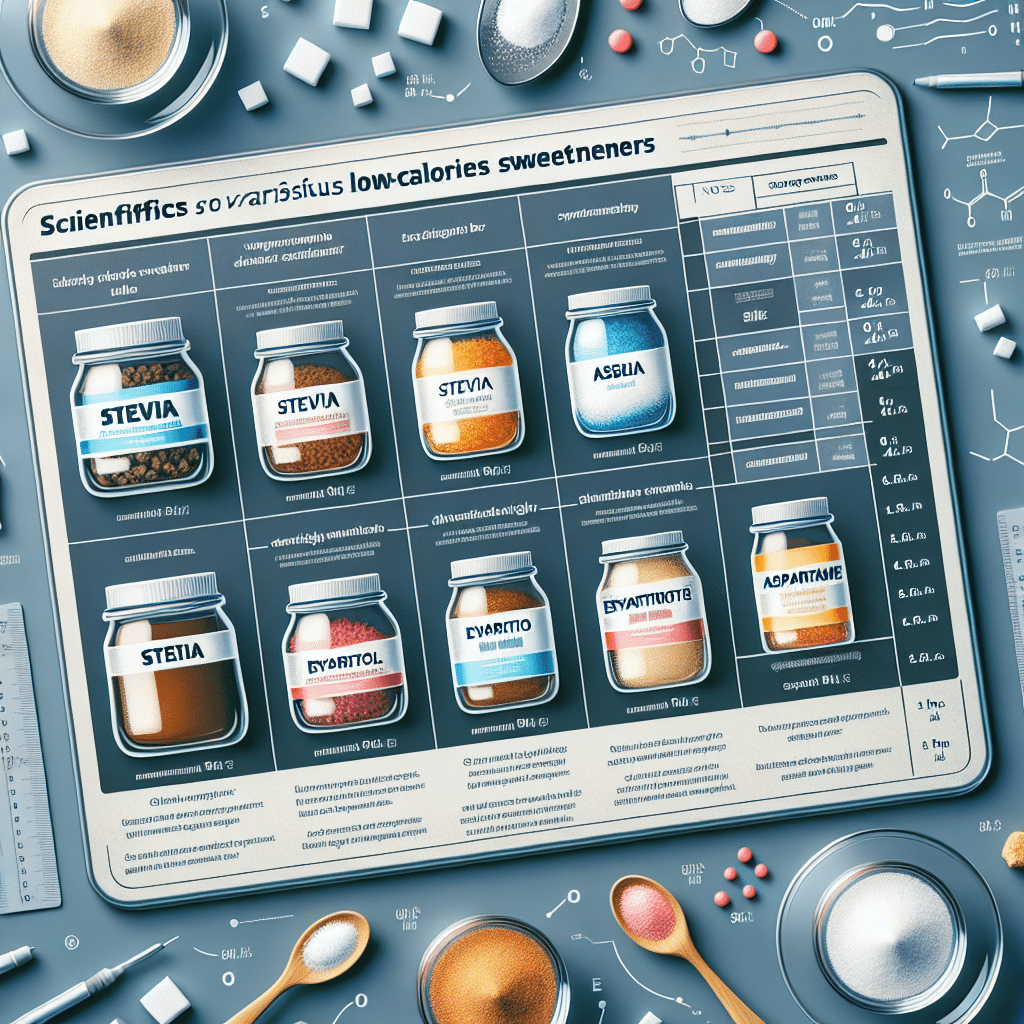 Low-Calorie Sweeteners: Best Choices for Weight Management Studied