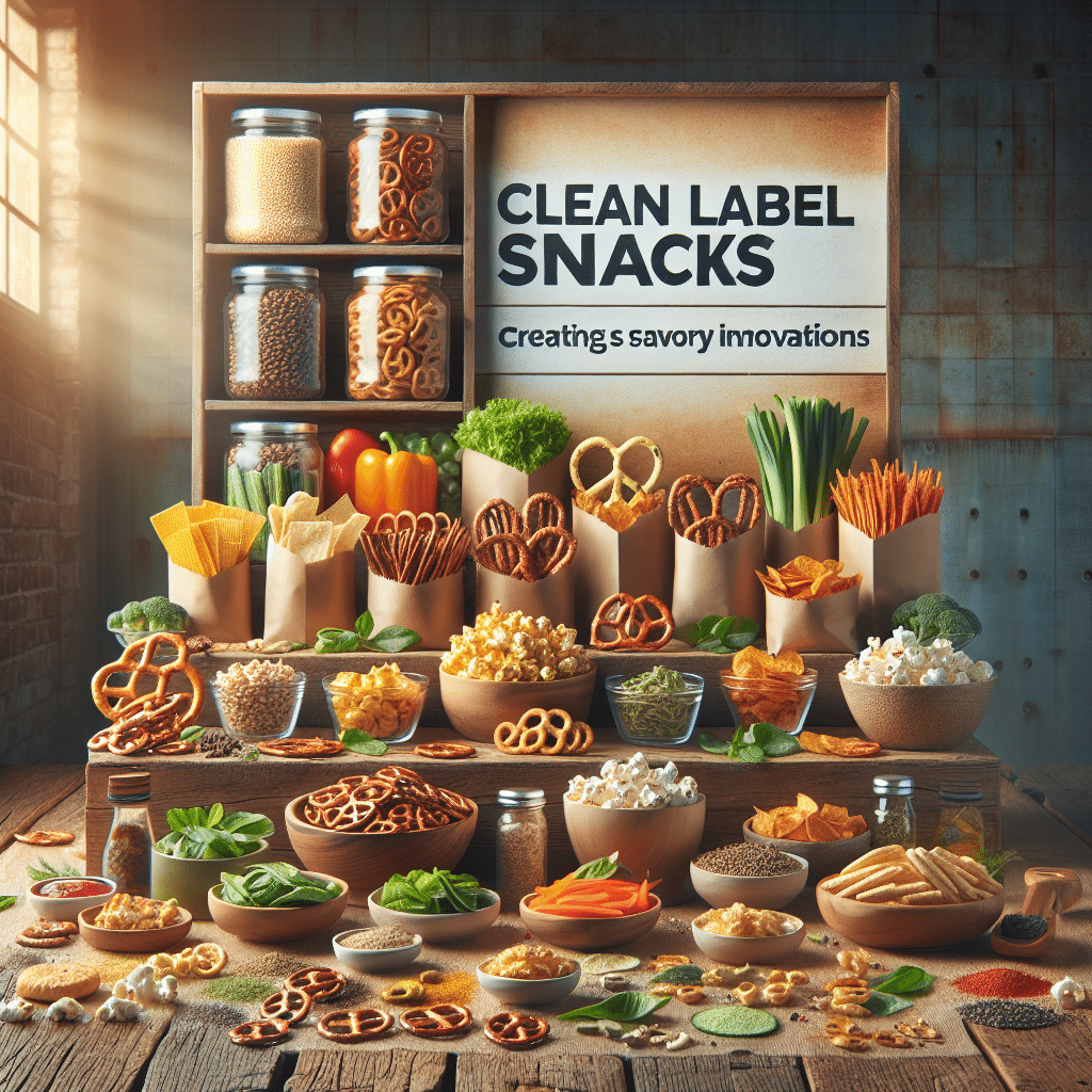 Clean Label Snacks: Creating Savory Innovations