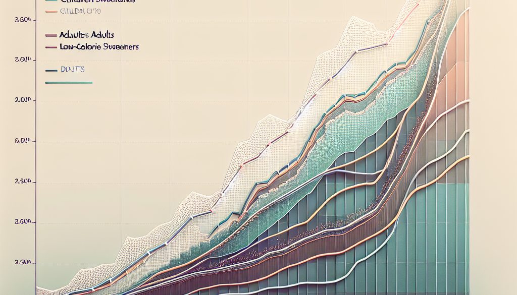 Consumption of Low-Calorie Sweeteners Continues to Rise in US Children and Adults