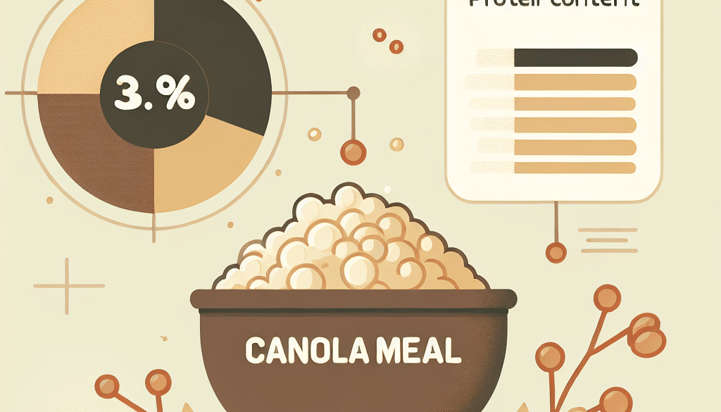 How Much Protein Does Canola Meal Have?