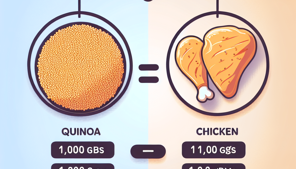 Does Quinoa Have As Much Protein As Chicken?