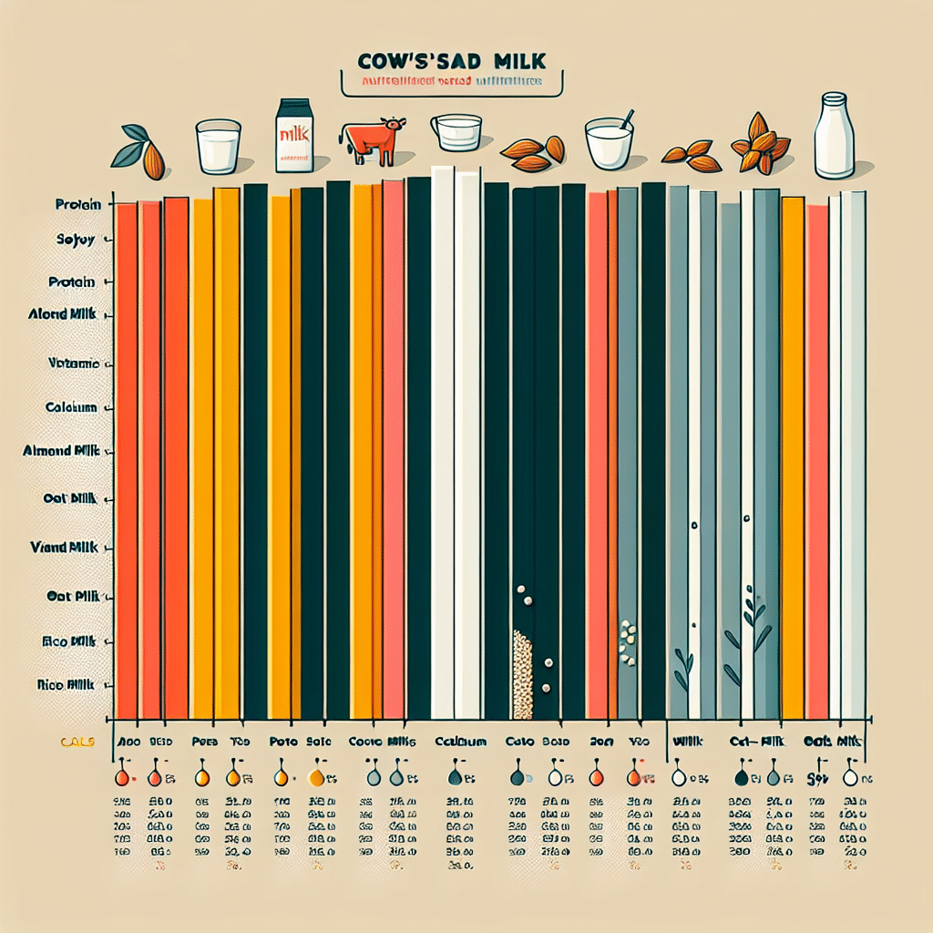 Comparing Nutrition of Cow’s Milk to Plant-Based Alternatives