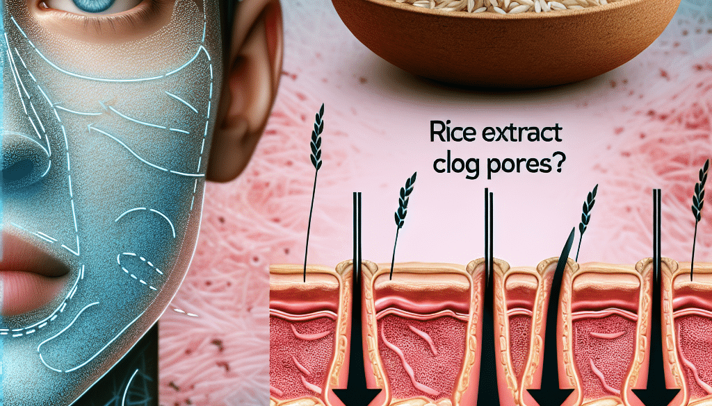 Does Rice Extract Clog Pores?