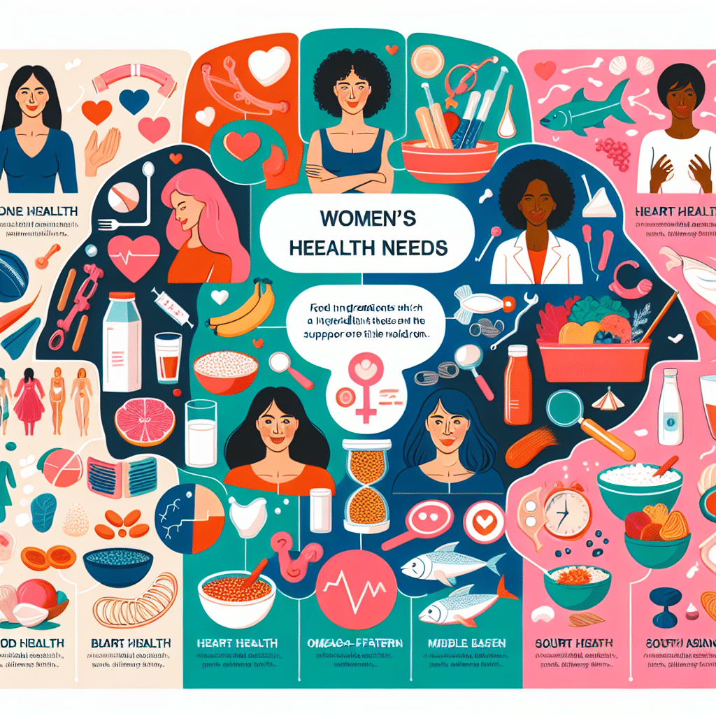 Women’s Health Needs and the Ingredients that Support Them