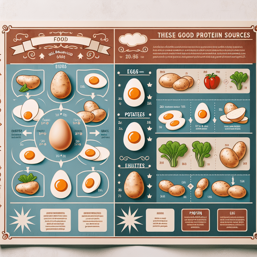 Являются ли яйца и картофель хорошим источником белка? -ETпротеин